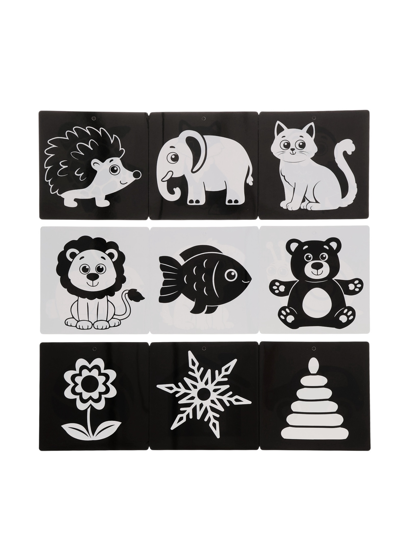 Набор Буква-ленд картонных книжек гармошек Смотри малыш 6 шт - фото 13