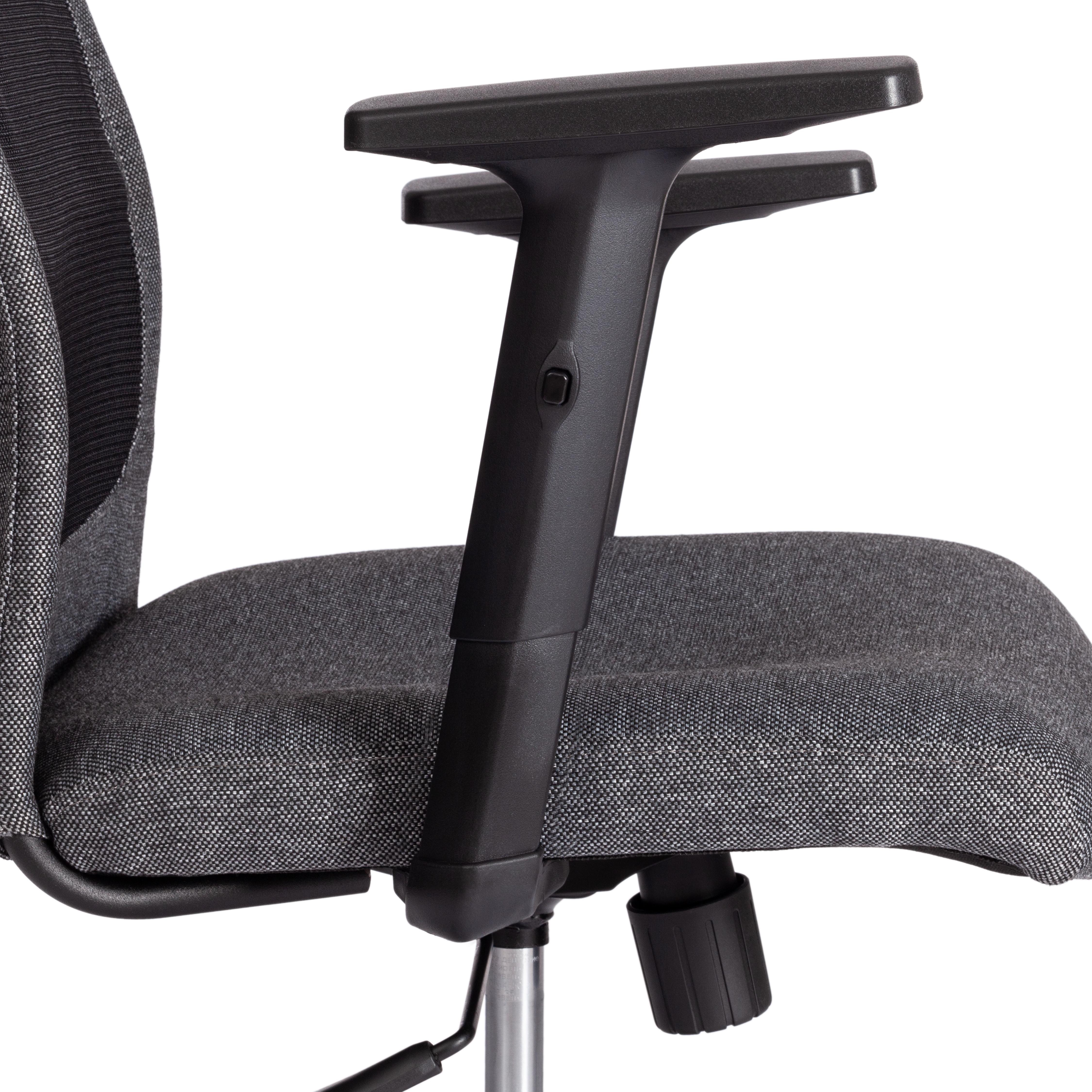 Компьютерное кресло TETCHAIR PROFIT PLT ткань, серый/черный - фото 20