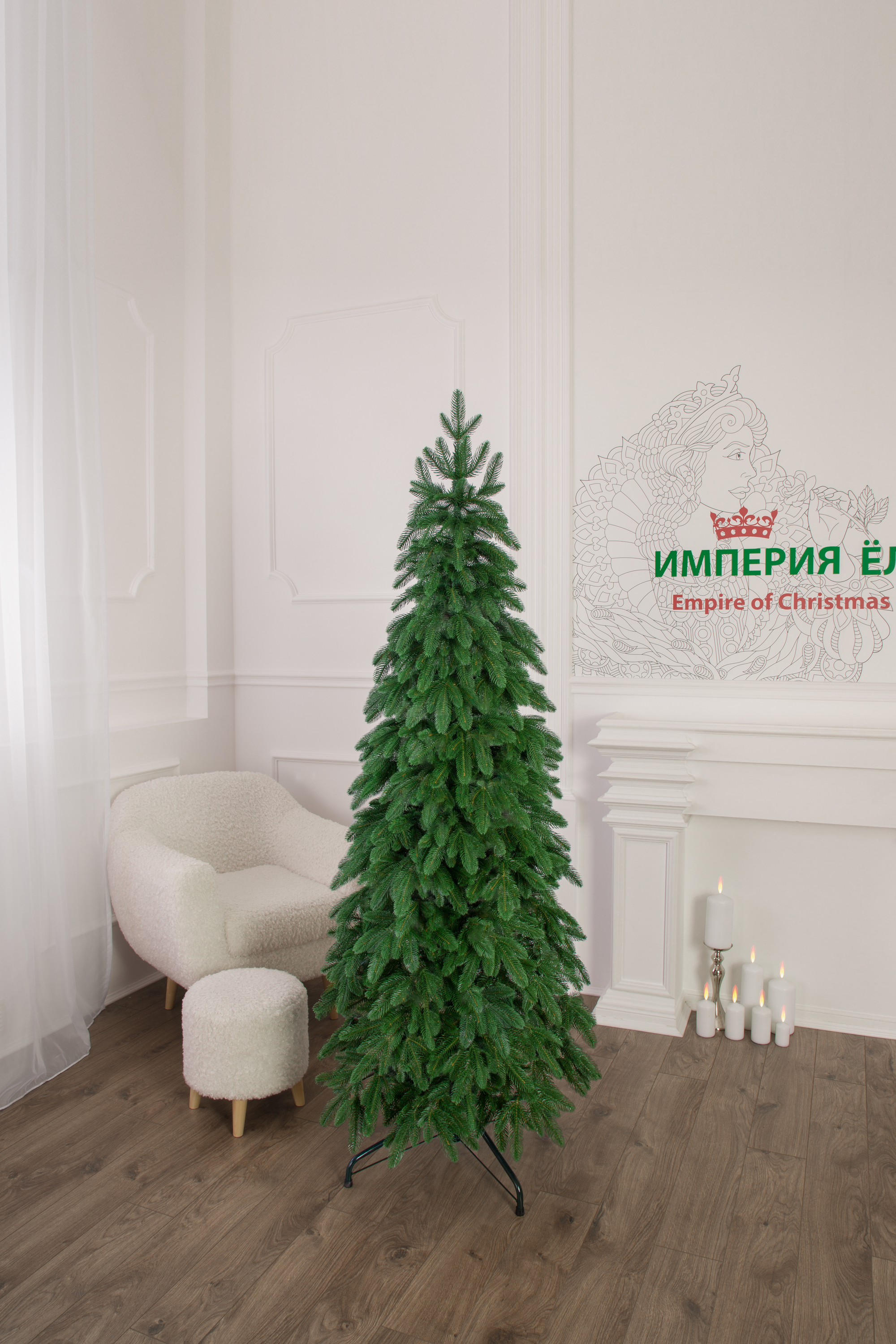 Ель Мерлин узкая Империя Ёлок 210 см - фото 3