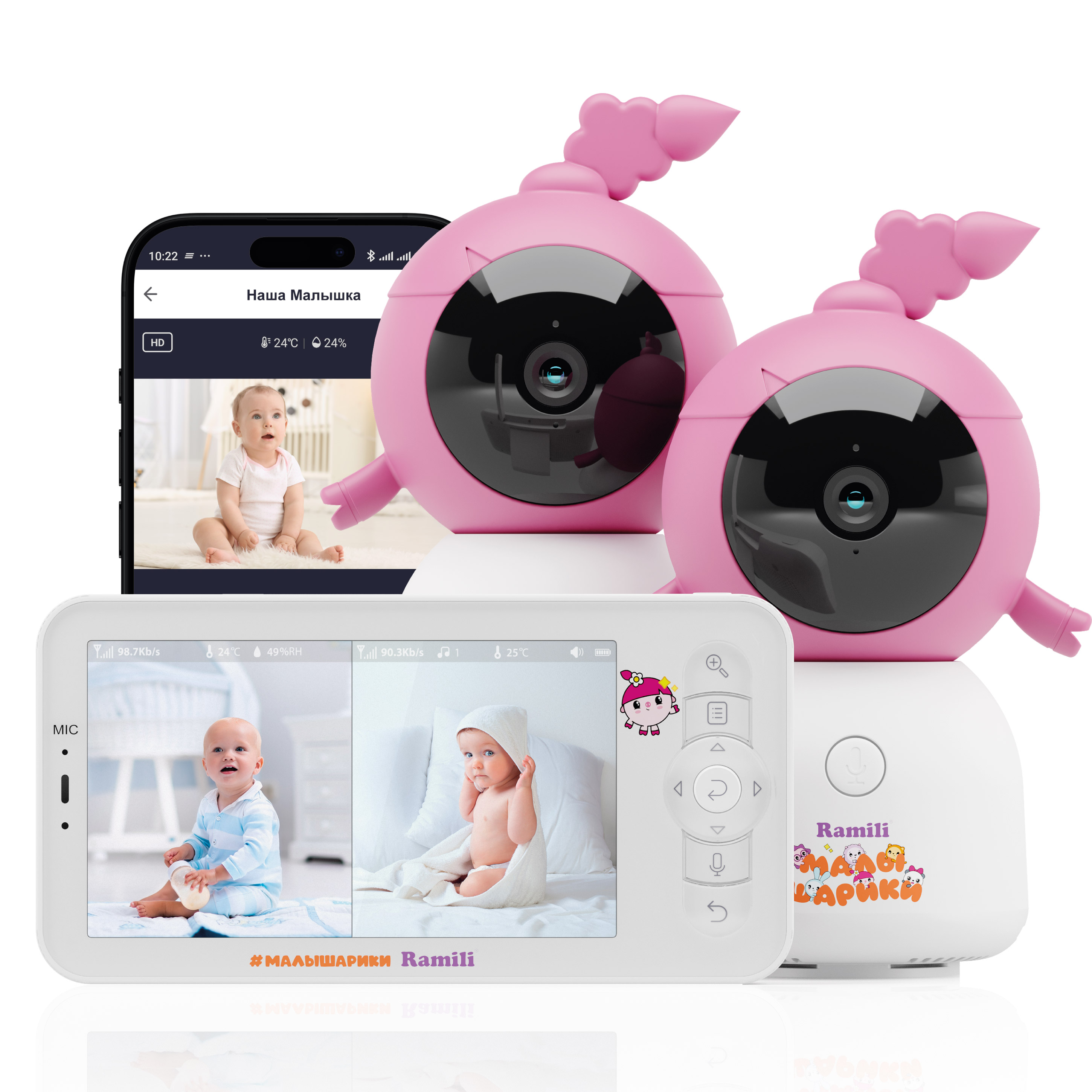 Видеоняня Ramili Малышарики Нюша - фото 16