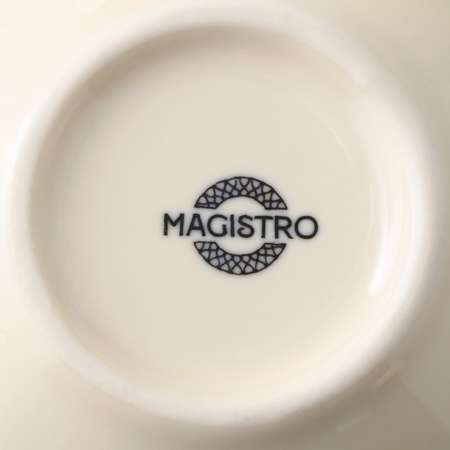 Салатник MAGISTRO фарфоровый Ocean 300 мл цвет голубой