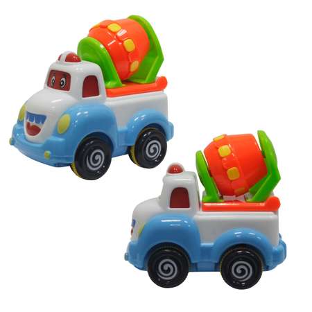 Инерционные машинки 1TOY с мордочкой в ассортименте