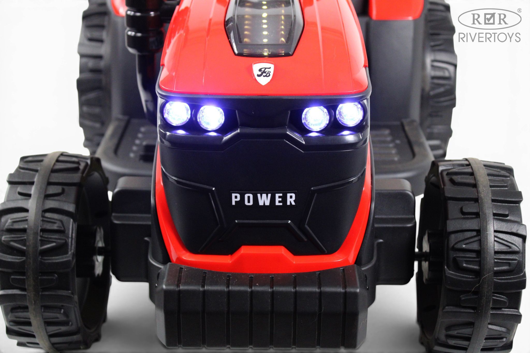 Электромобиль RIVERTOYS Z333VO-RED С пультом ДУ - фото 16