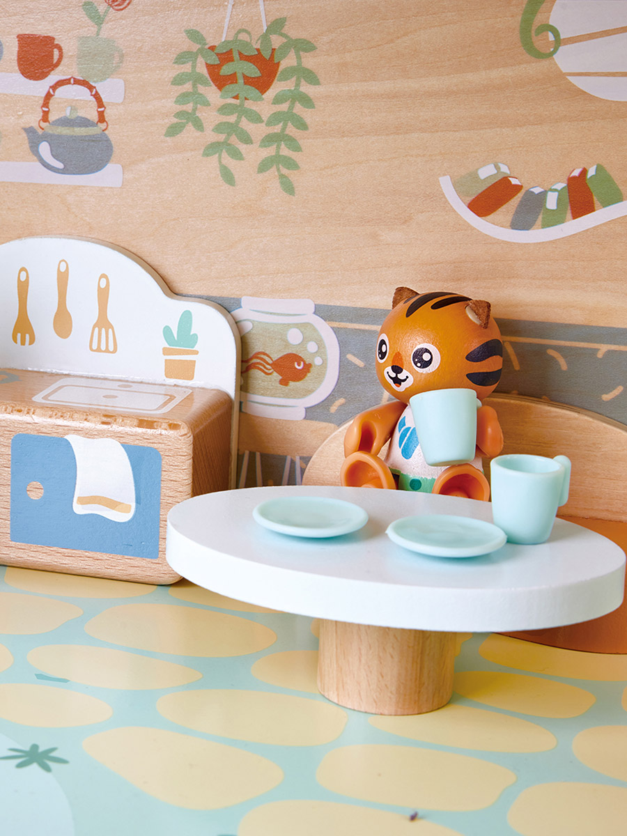 Домик для кукол Hape с мебелью E3412_HP - фото 3