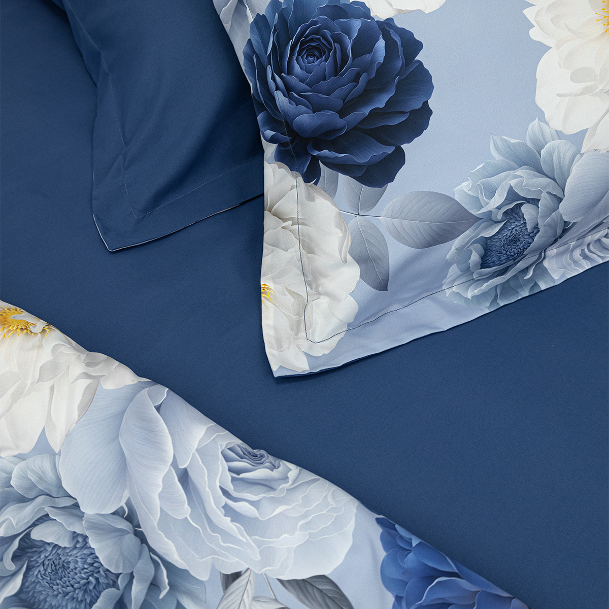 Комплект постельного белья MCotton евро Норина 4 предм. - фото 8