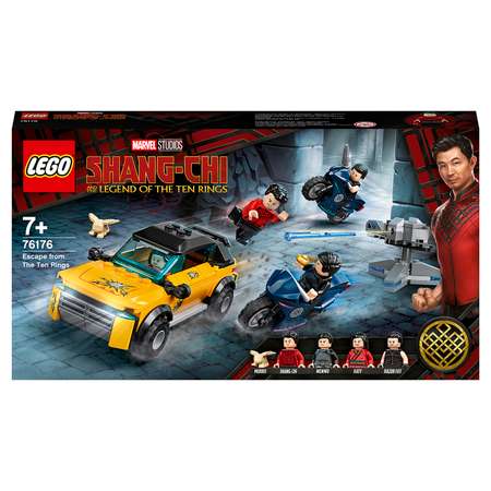 Конструктор LEGO Marvel Super Heroes Побег от Десяти колец блочный