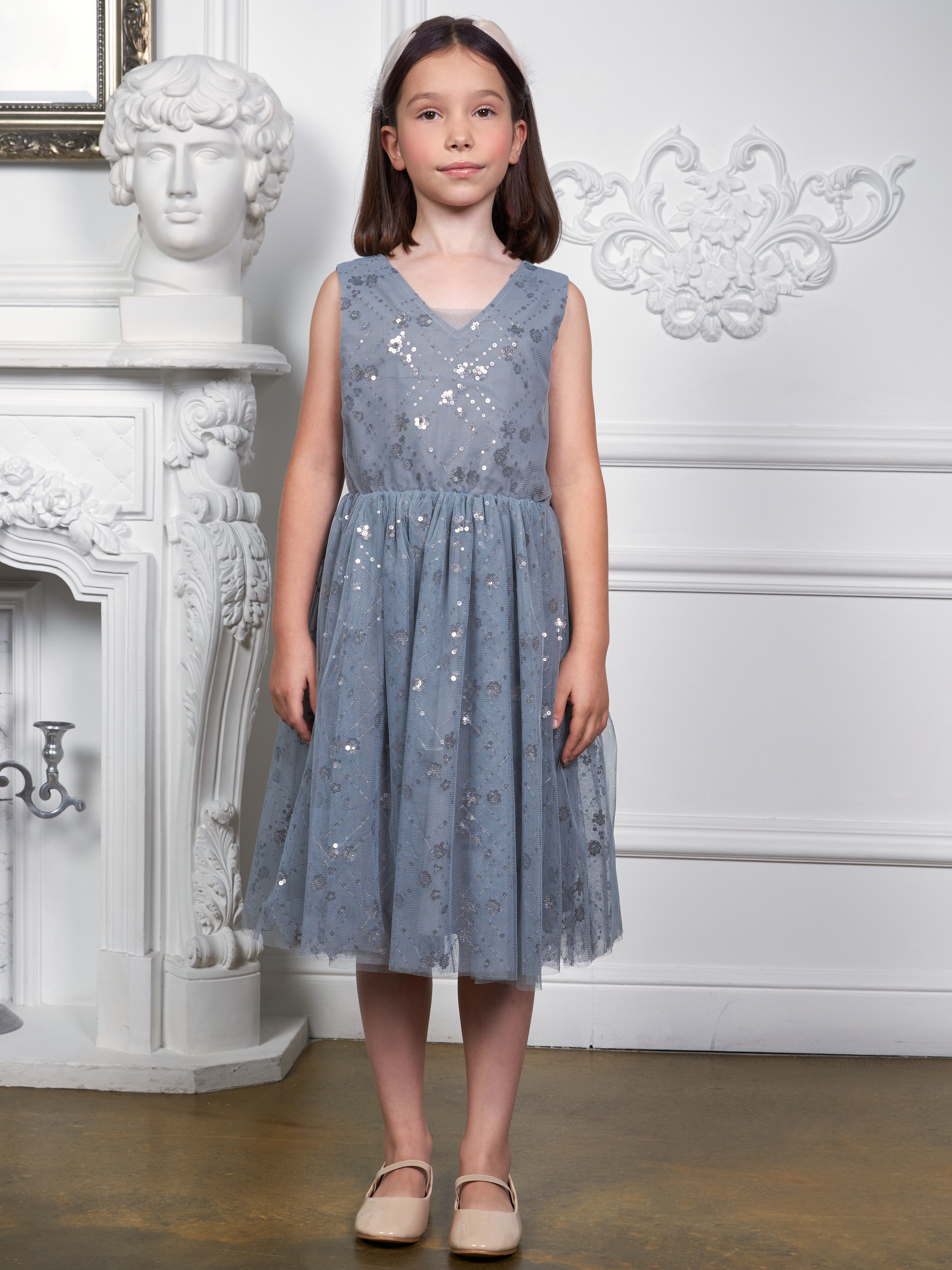 Платье ME WE JG225-W601-200_Серый - фото 1