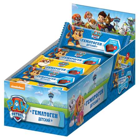 Гематоген Paw Patrol Форте Детский 25г в ассортименте