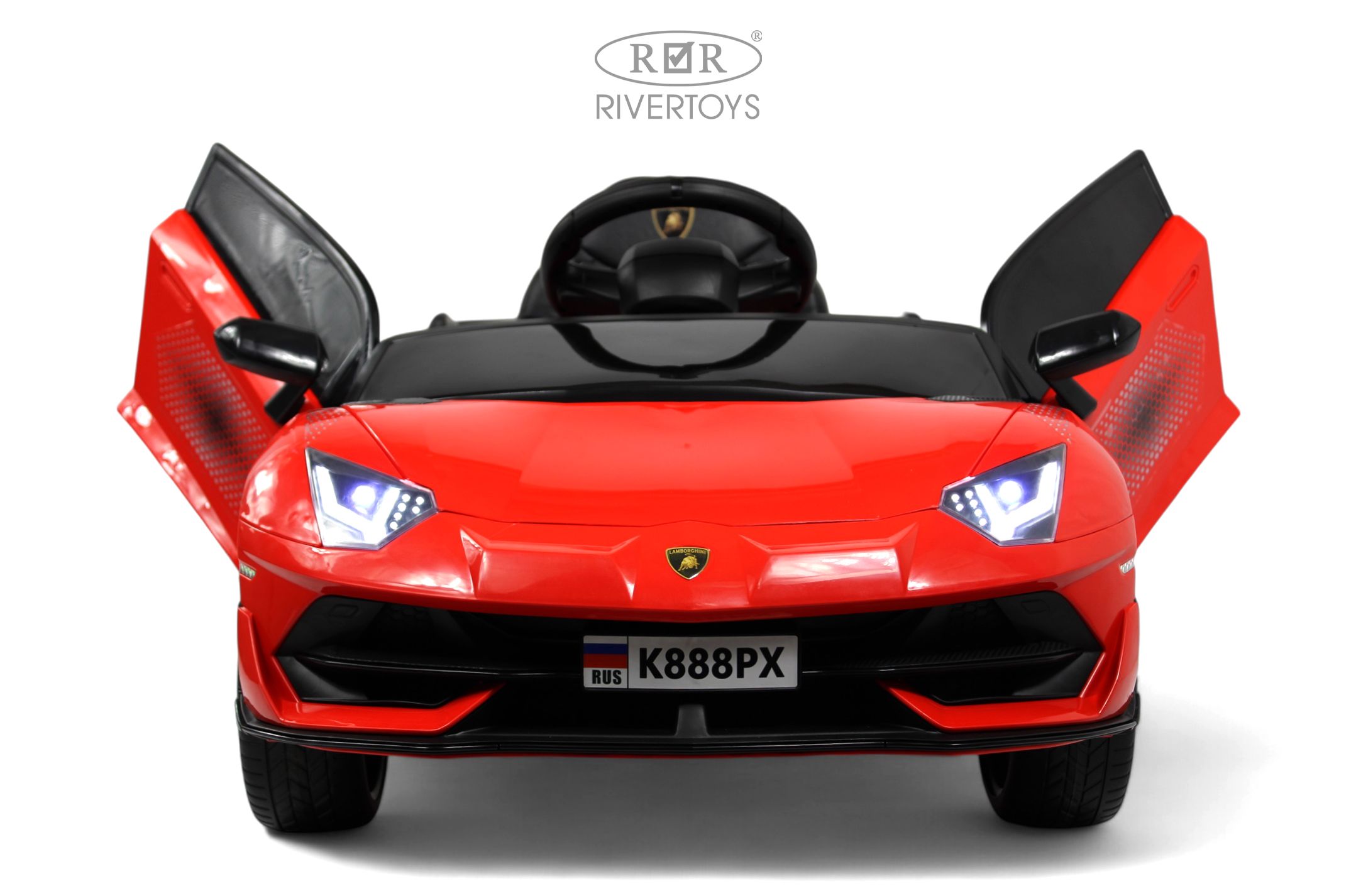 Электромобиль RIVERTOYS K888PX-RED С пультом ДУ - фото 3
