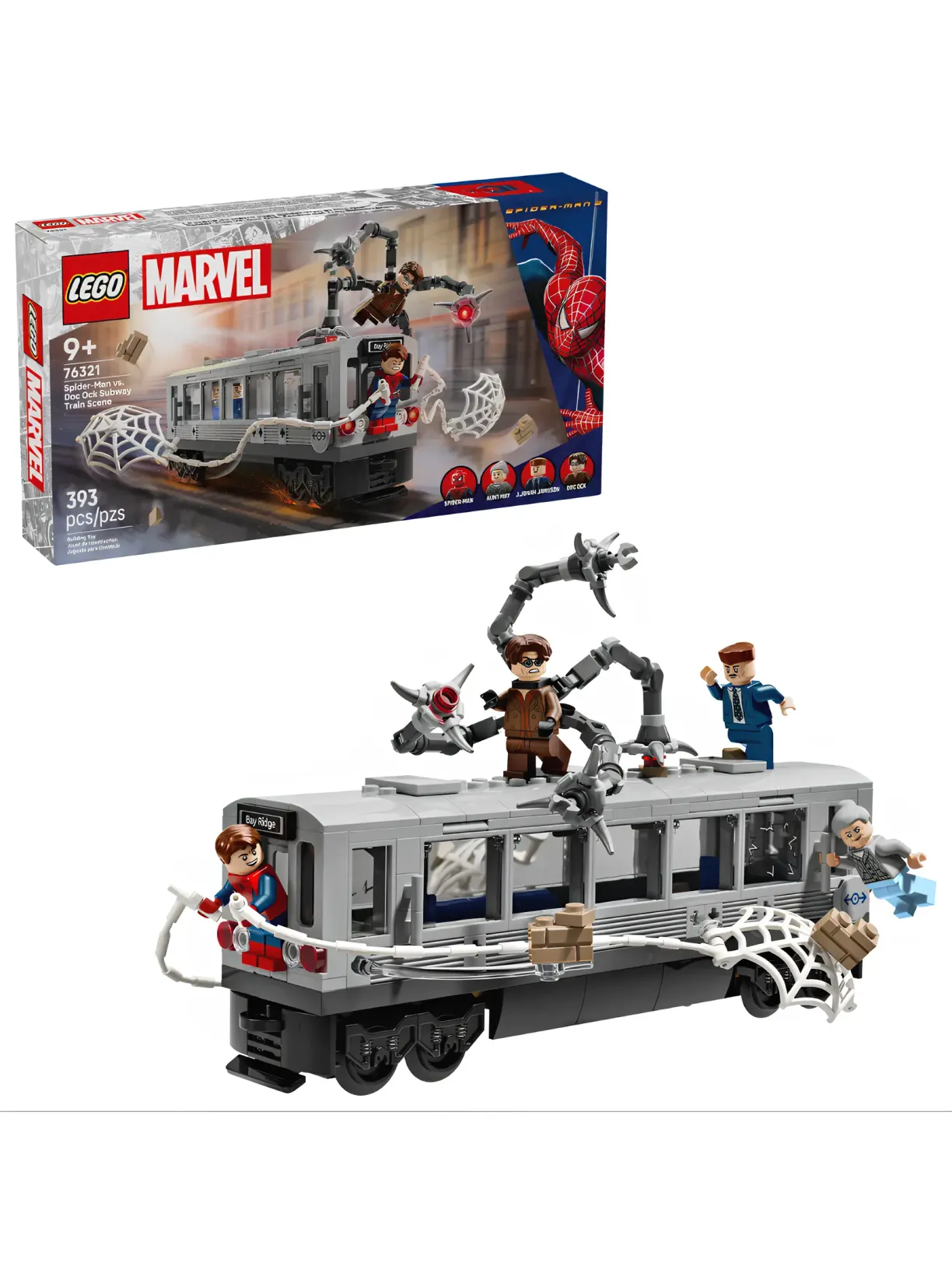 Конструктор LEGO Marvel Super Heroes Человек-паук 393 дет. - фото 1