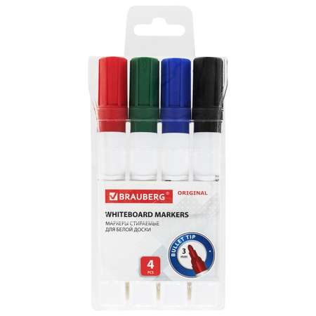 Маркеры Brauberg 4 цв.