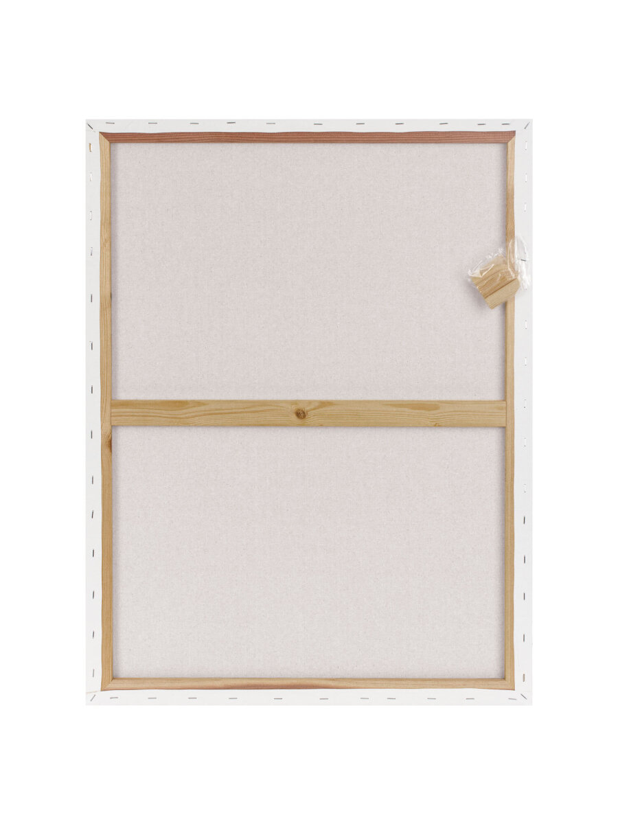 Холст для рисования Brauberg на подрамнике 60х80 см грунтованный 100% хлопок набор 2 штуки - фото 3