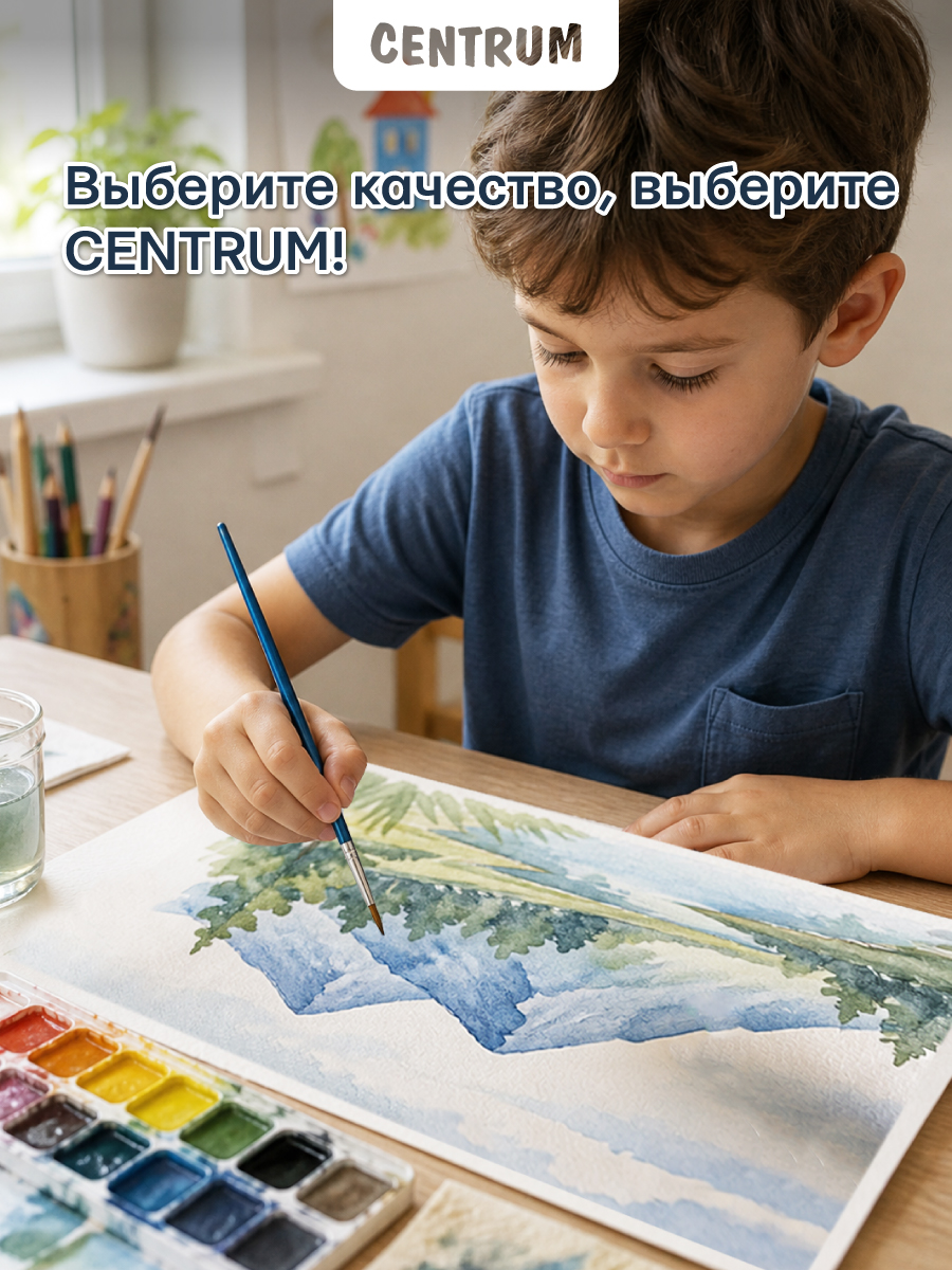 Кисть CENTRUM 3 шт. - фото 5