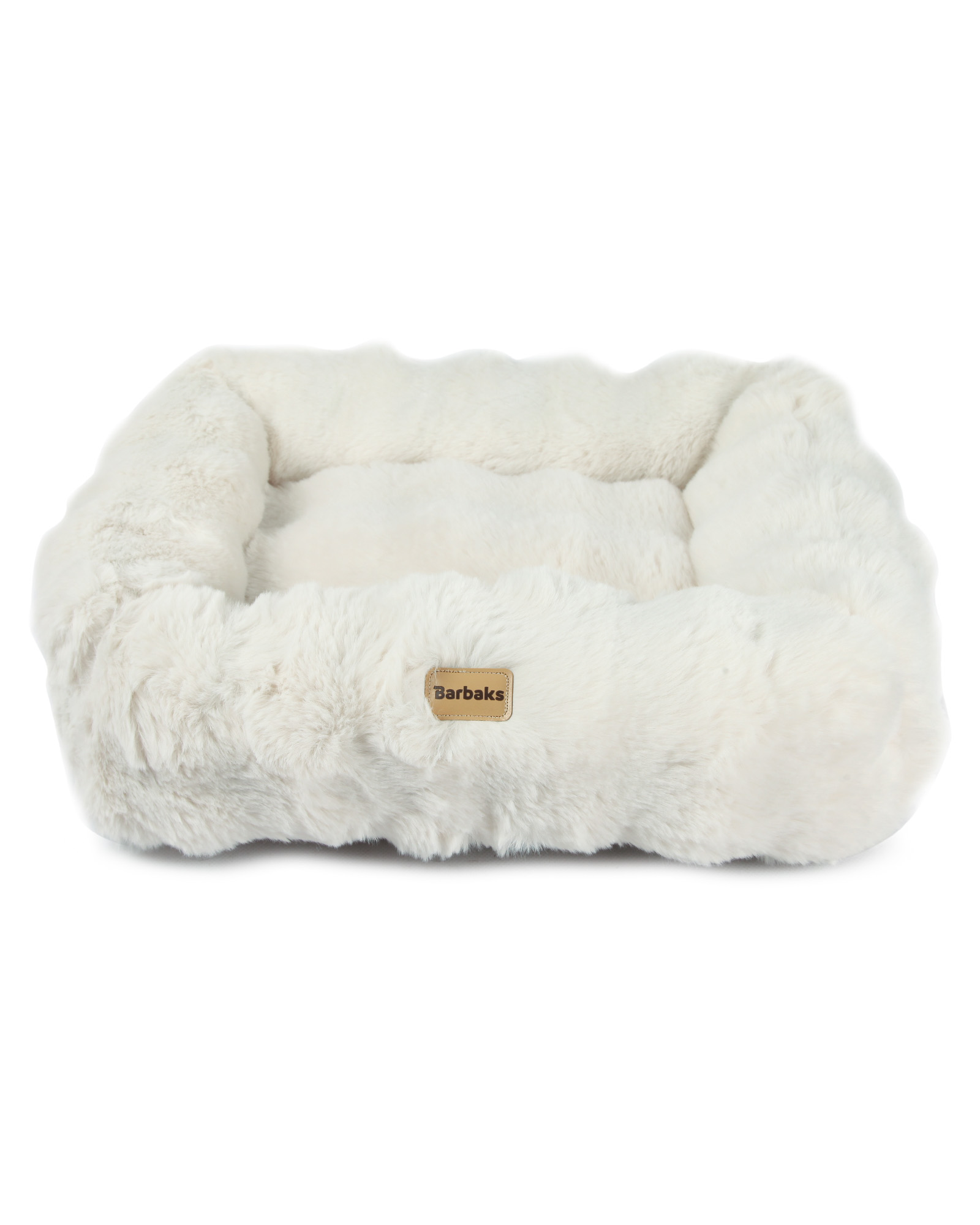 Лежанка Barbaks Пушистый снег 60*50*16см - фото 1