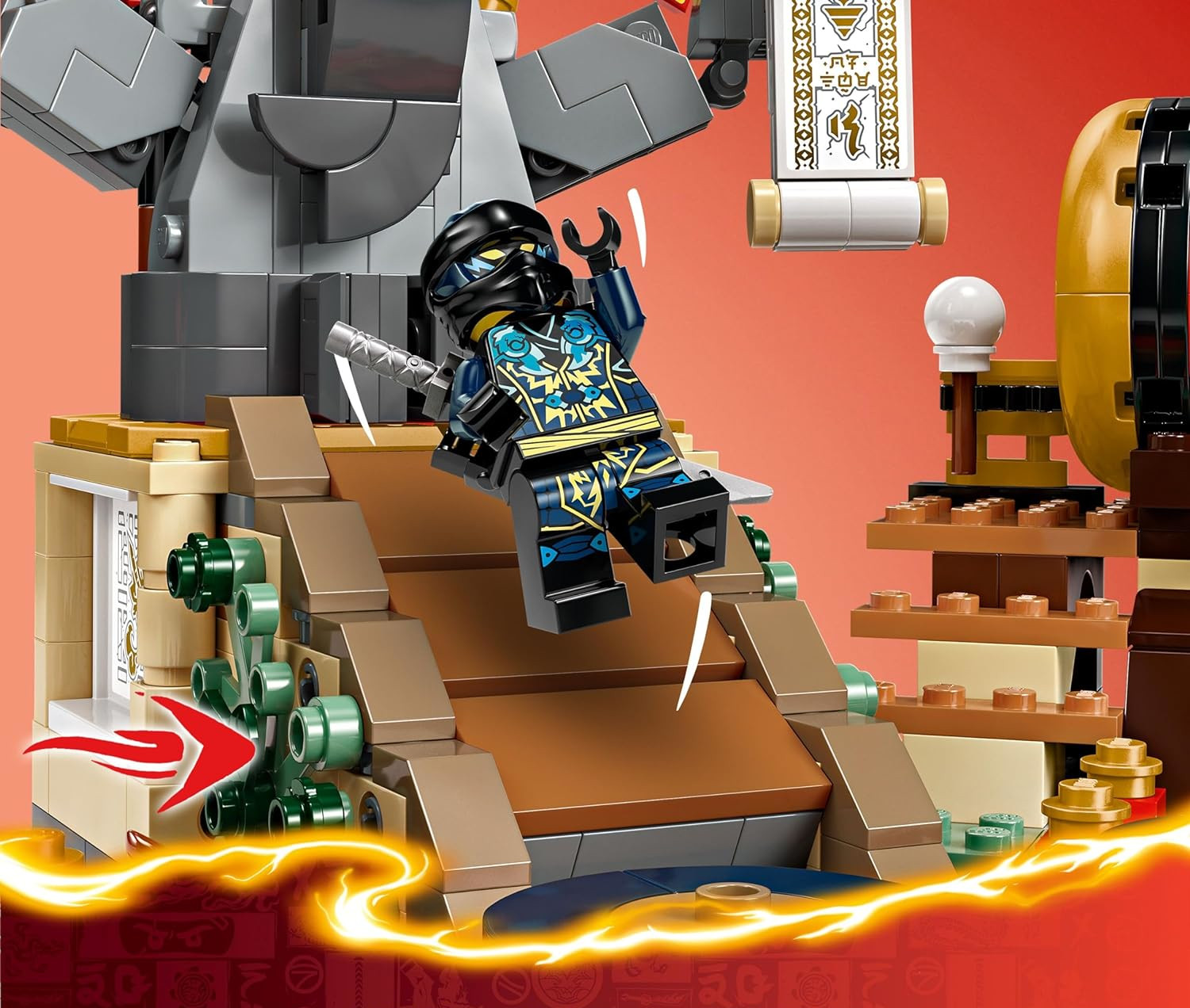 Конструктор LEGO NINJAGO Турнирная боевая арена 659 дет. - фото 11