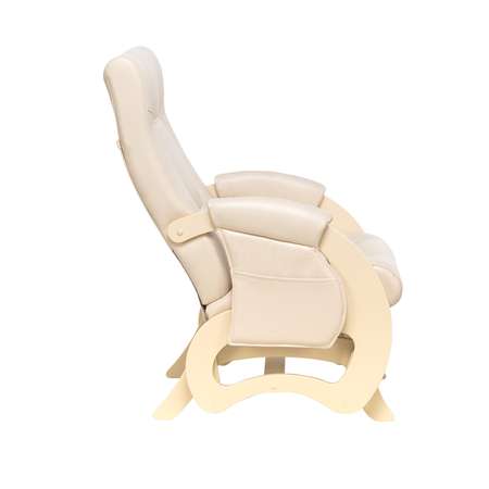 Кресло для кормления Milli Ария с карманами дуб шампань / Polaris Beige