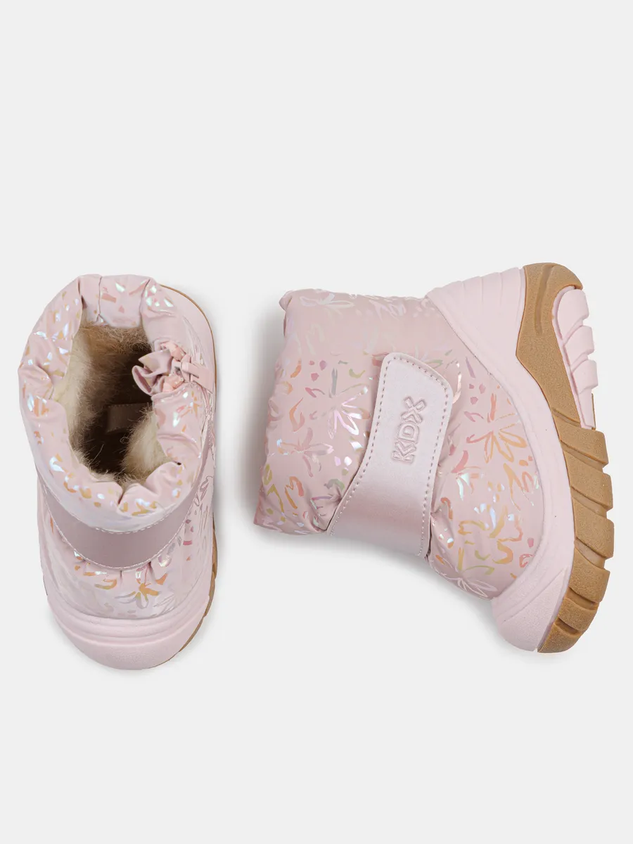 Сноубутсы KDX FL-27 pink - фото 1