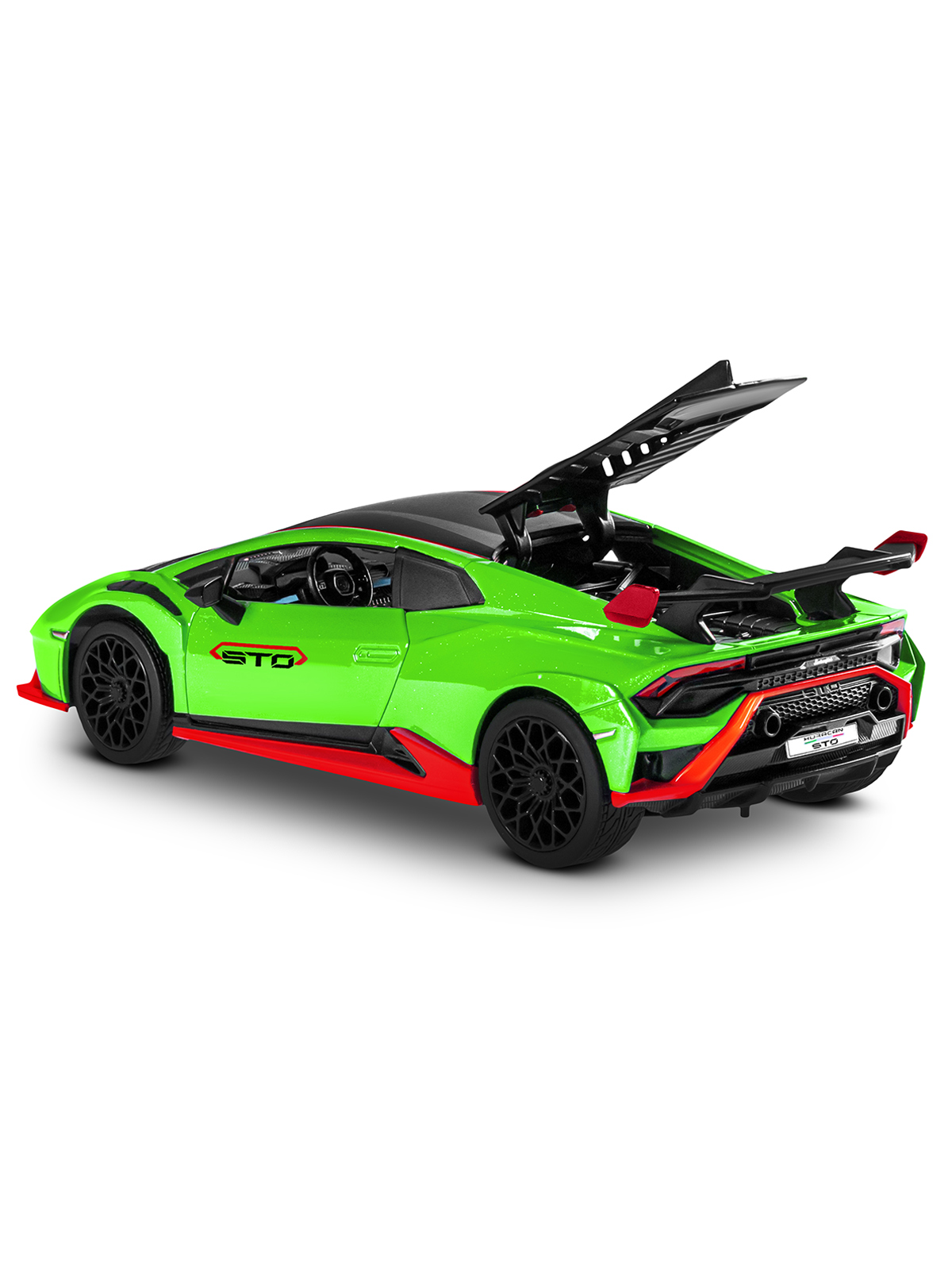 Автомобиль АВТОпанорама Lamborghini Huracan STO 1:24 JB1251760 - фото 28