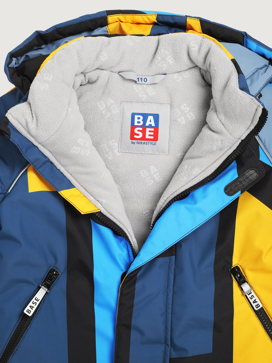 Куртка и полукомбинезон BASE by NIKASTYLE б7з10325 желтый/черный - фото 19