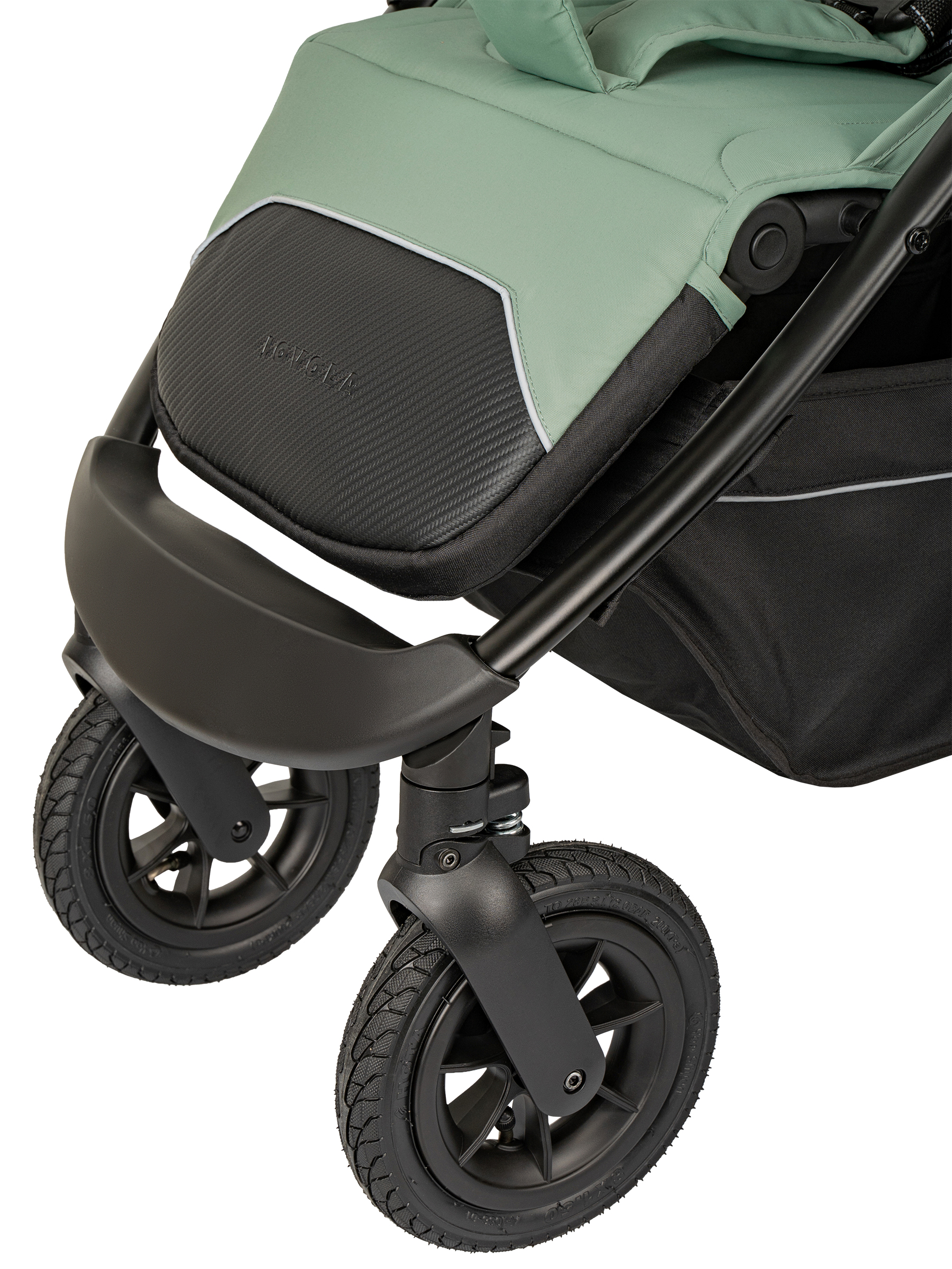 Коляска прогулочная JOVOLA SELENA Air 2025 с сумкой зеленый - фото 26