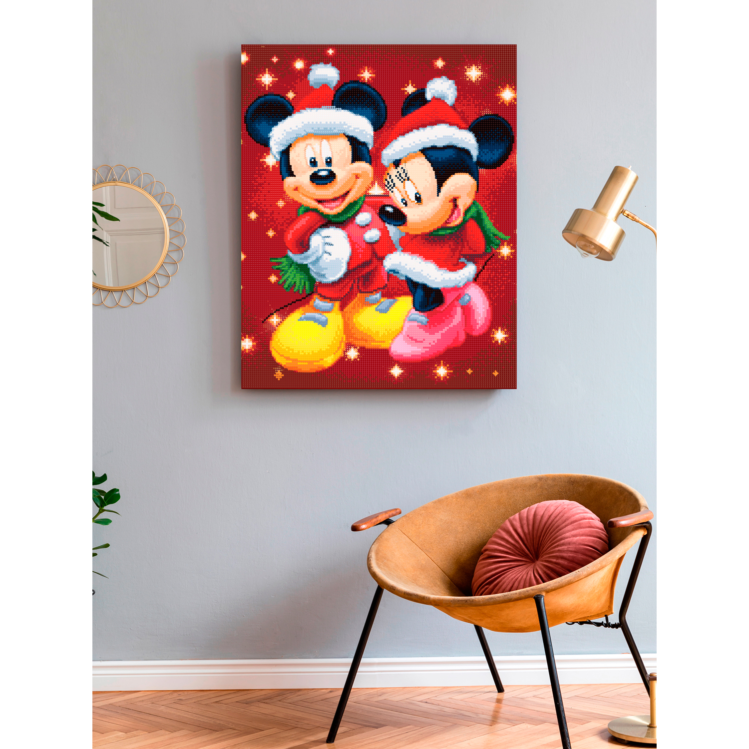 Алмазная мозаика Art on Canvas Микки и Мини в ассортименте - фото 3
