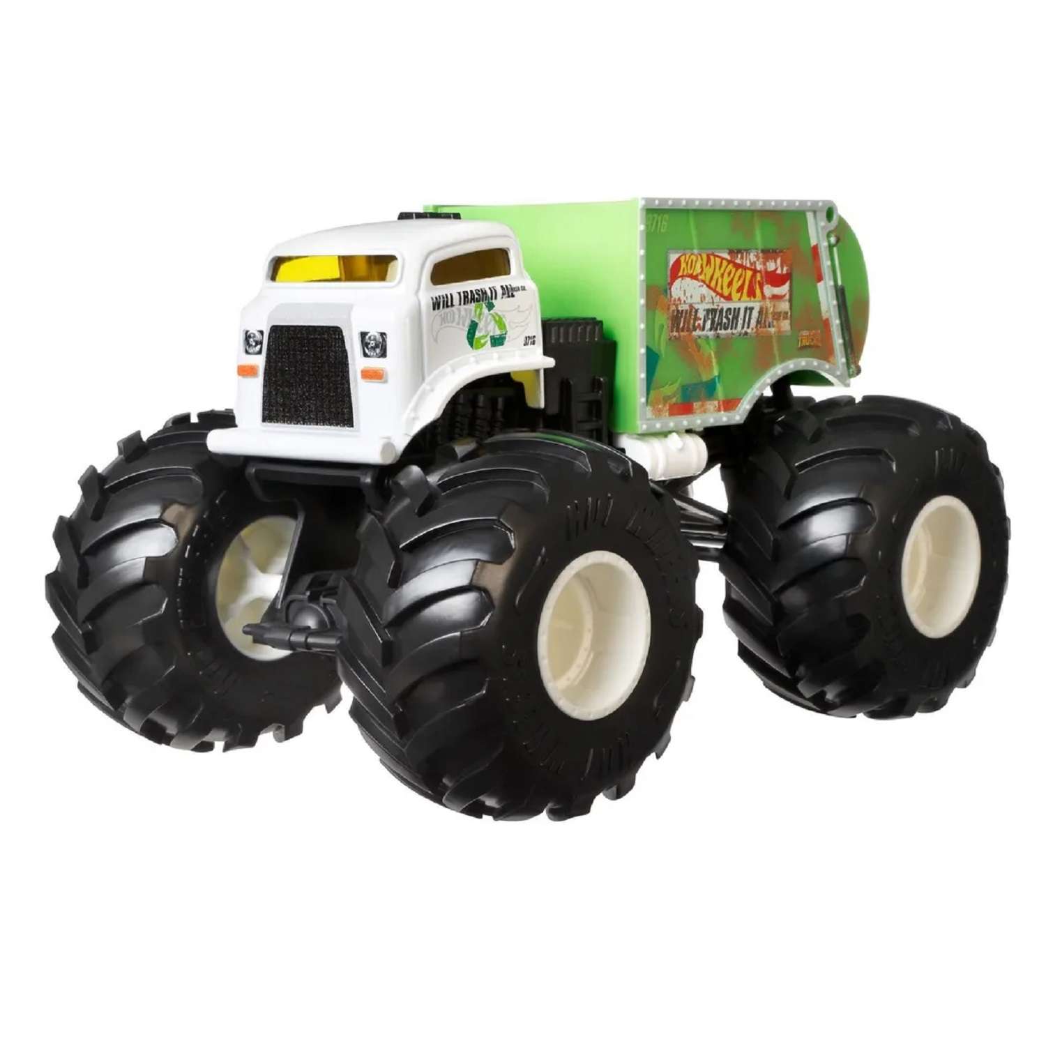 Мусоровоз Hot Wheels Monster Tracks FYJ83 - фото 1