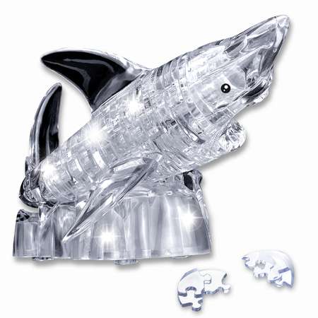 Пазл Bondibon кристаллический Акула 3D