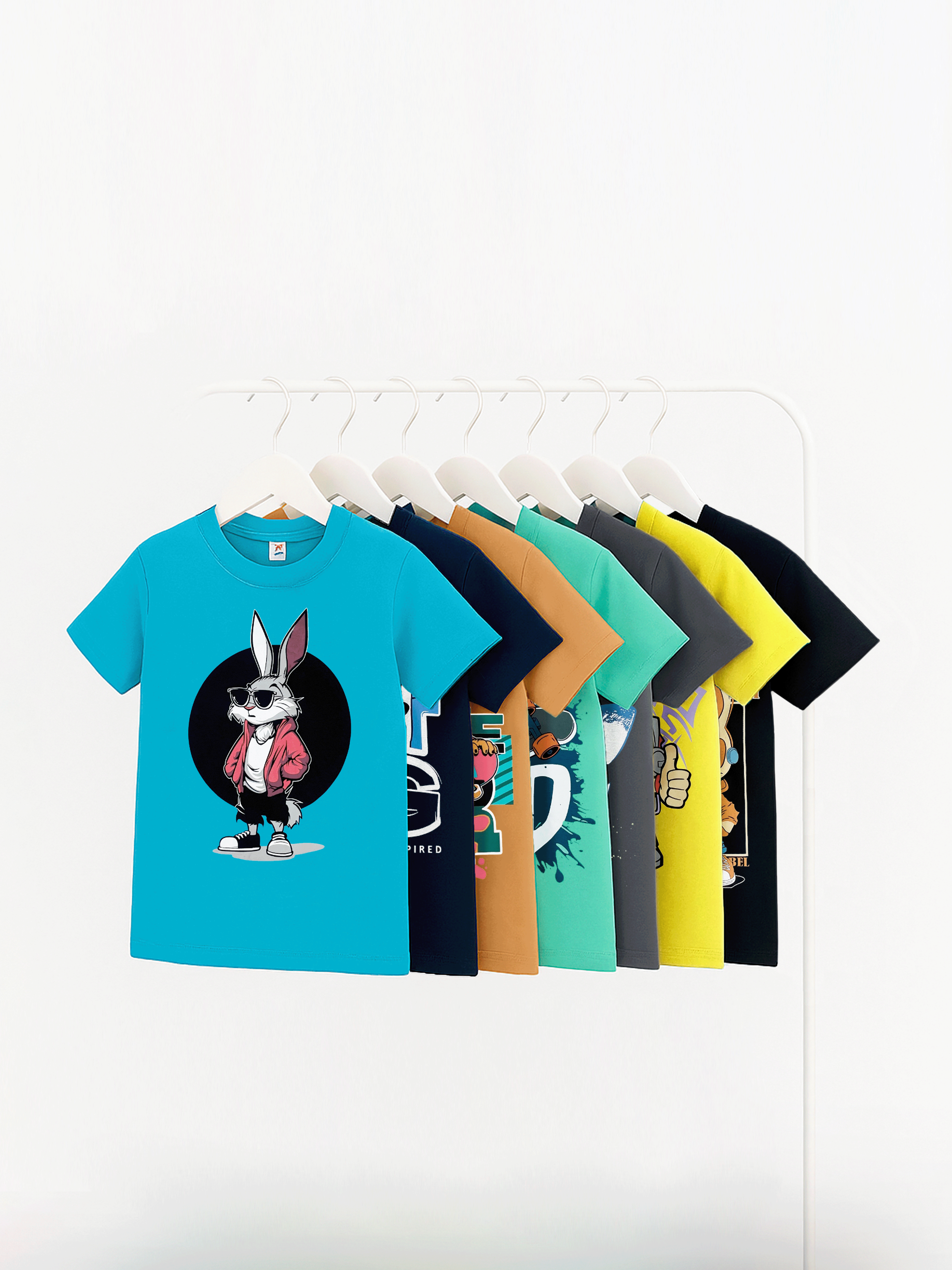 Футболка 7 шт Baby Stylе мм001702 - фото 1