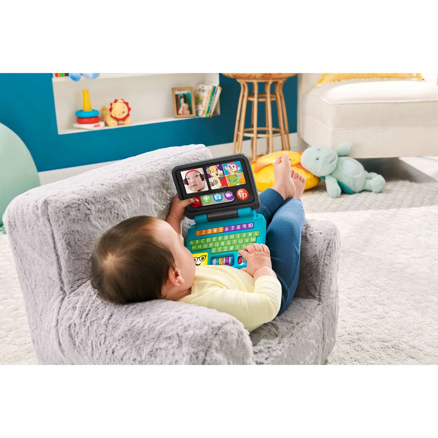 Игрушка Fisher Price планшет - фото 8