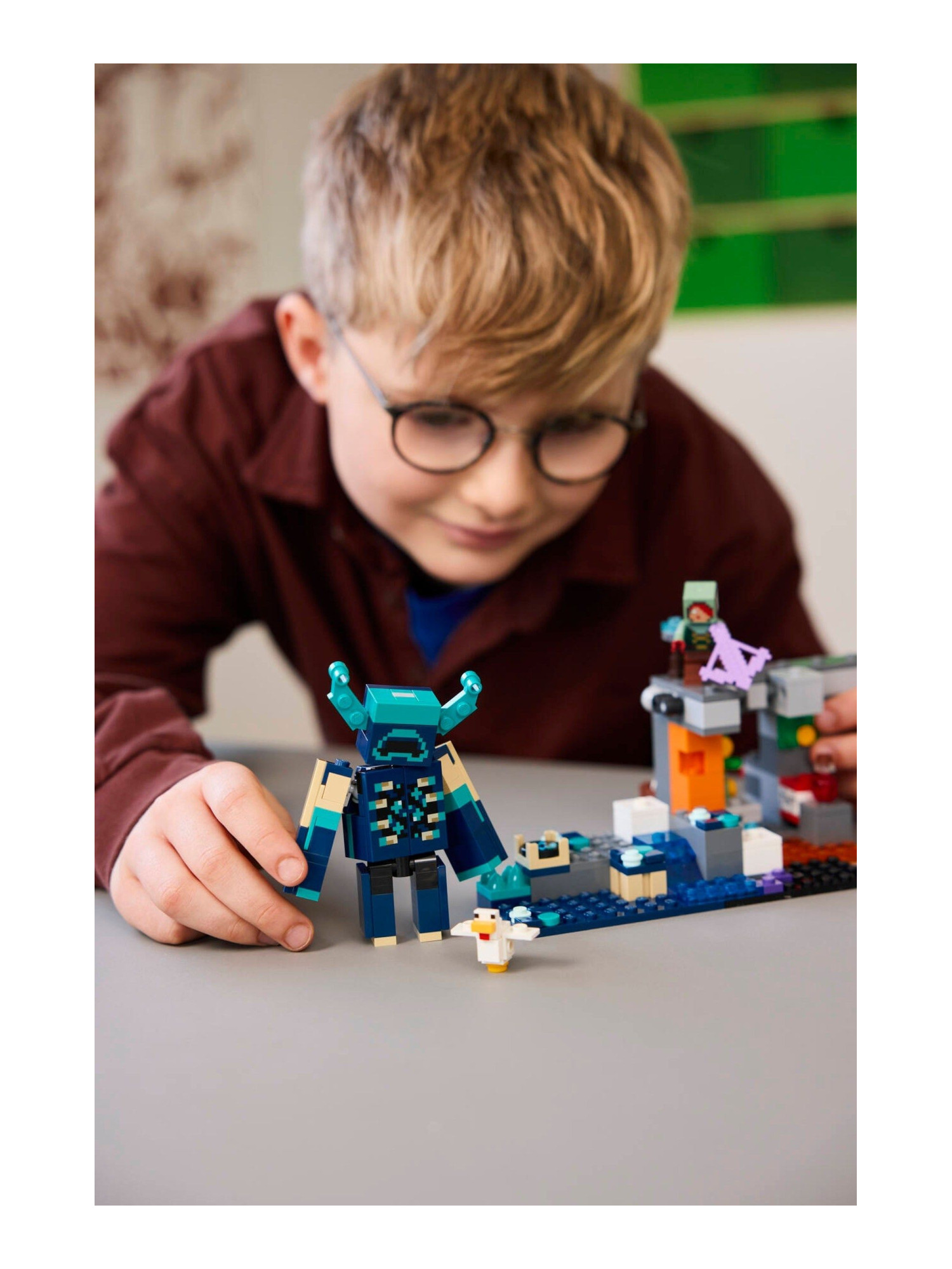 Конструктор LEGO Minecraft Встреча с Хранителем 238 дет. - фото 10
