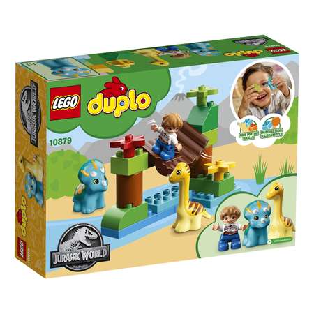 Конструктор LEGO DUPLO Парк динозавров блочный