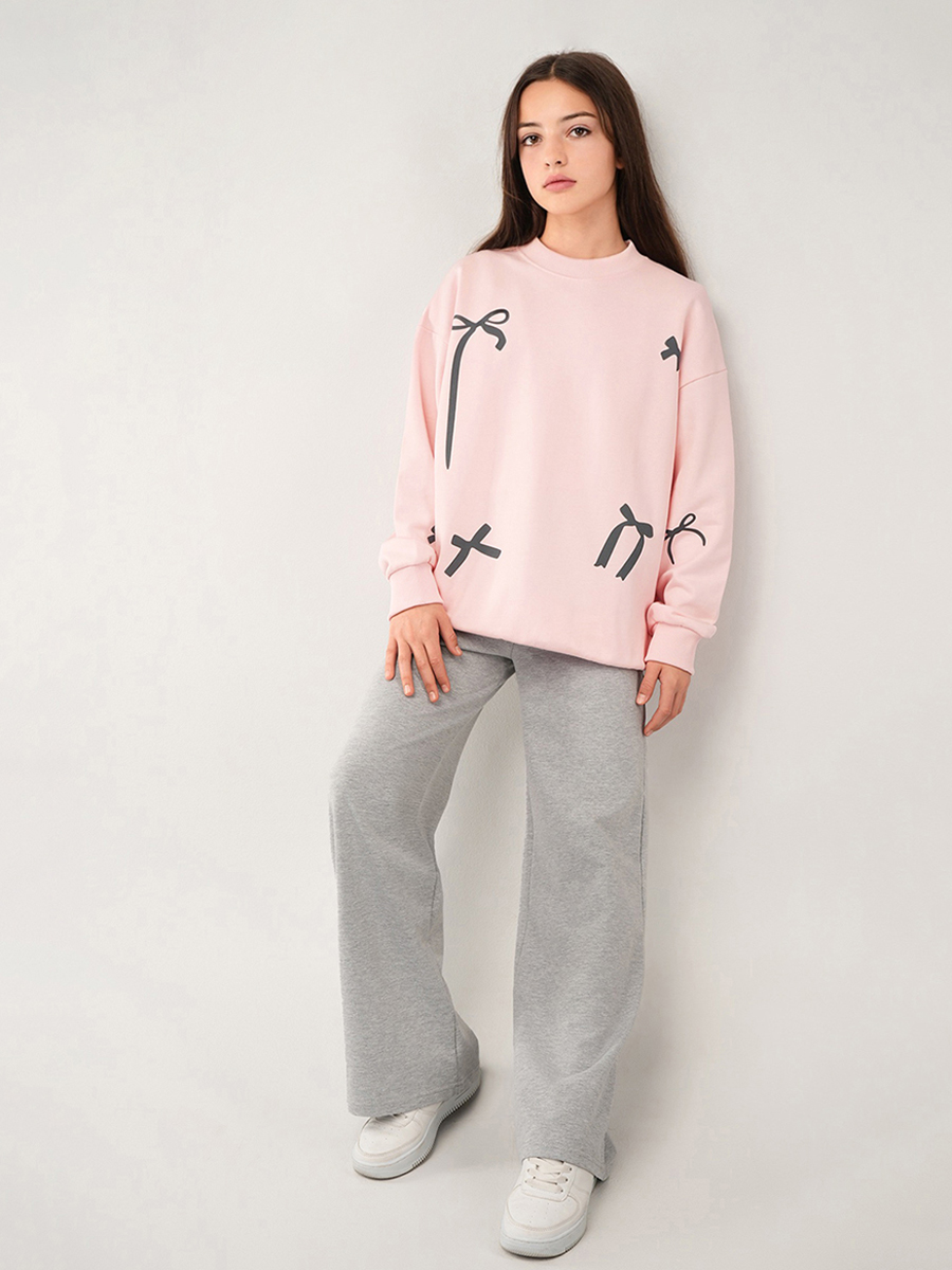 Брюки HappyFox HF070SPсерыймеланж - фото 13