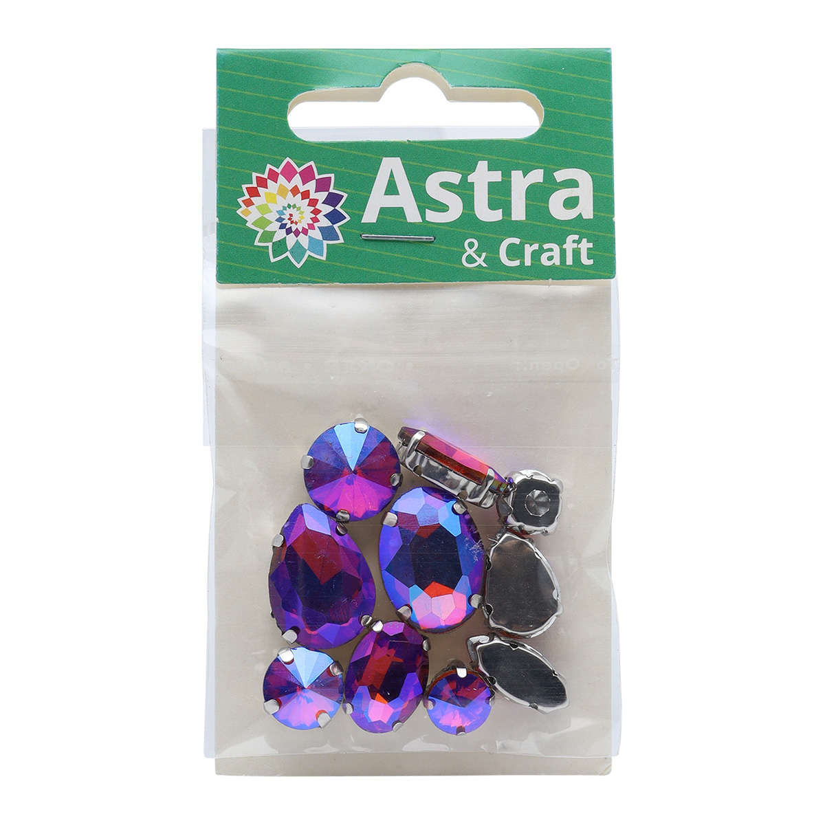 Набор для творчества Astra Craft аппликация Стразы для рукоделия 10 шт - фото 3