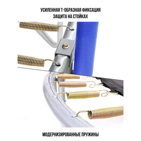 Батут каркасный Perfetto Sport с защитной сеткой ACTIVITY 10ft диаметр 3,0 м синий