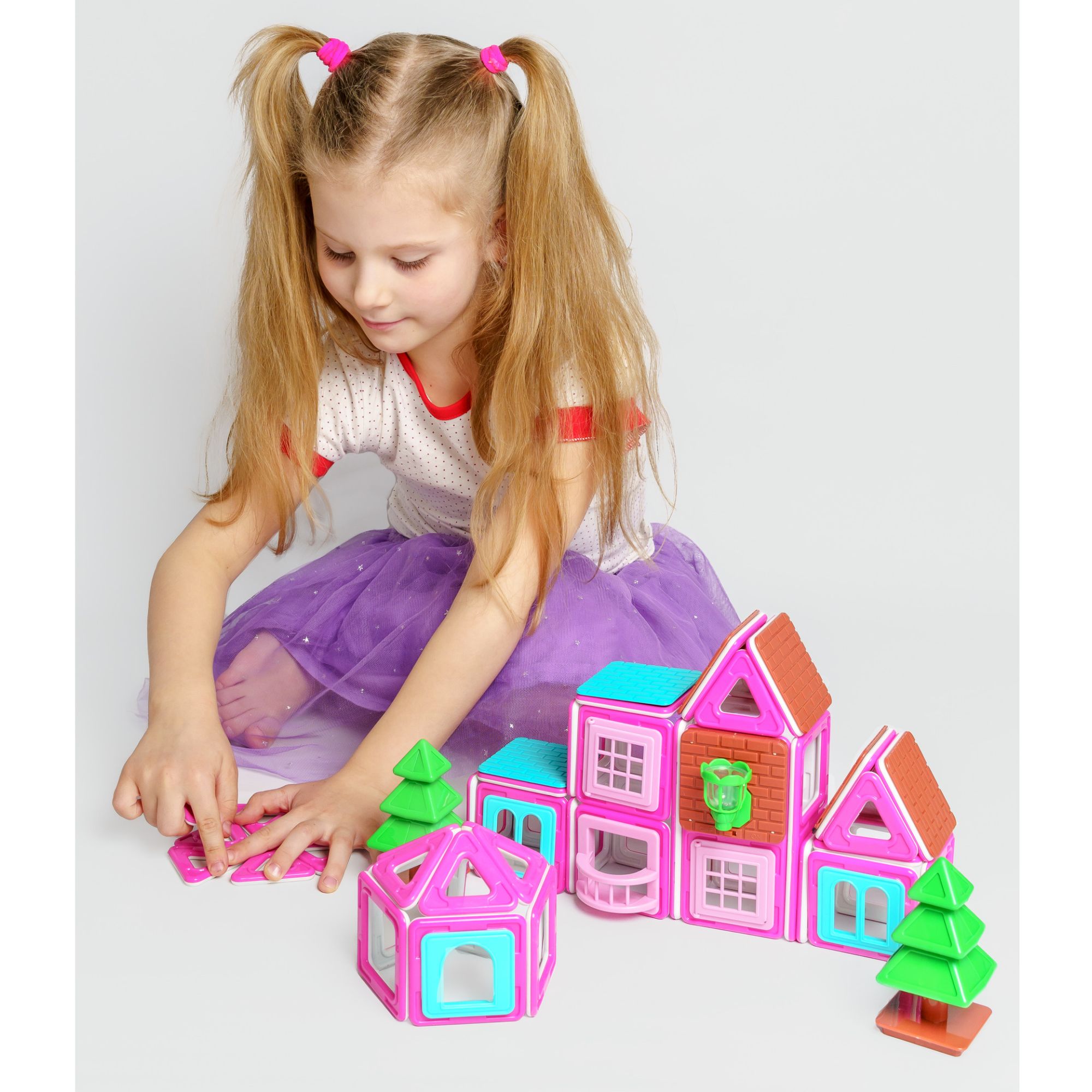 Конструктор Крибли Бу магнитный 42 дет. - фото 4