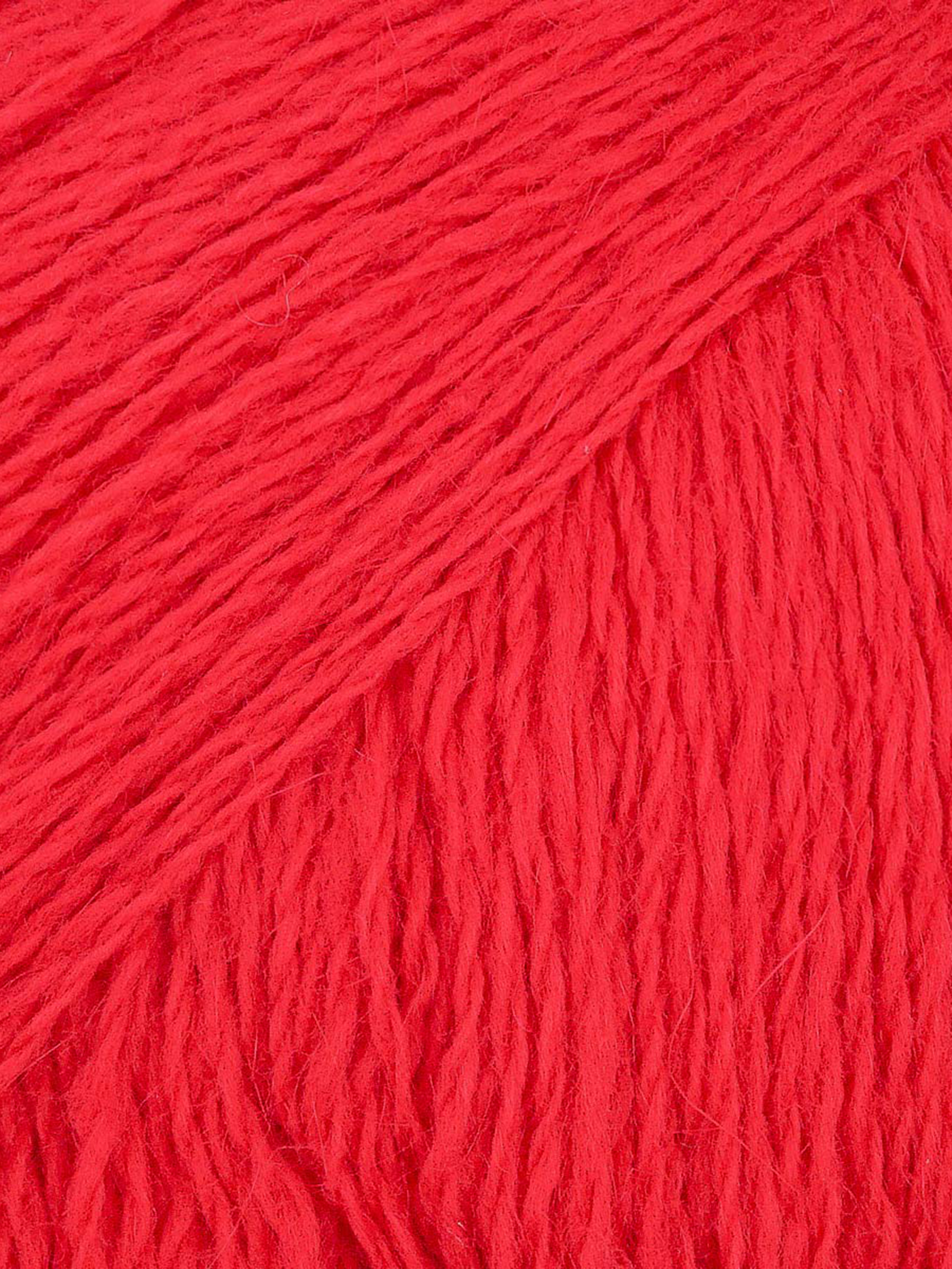Пряжа Astra Premium Пух норки Mink yarn воздушная с ворсом 50 г 290 м 010 ярко-красный 1 моток - фото 9