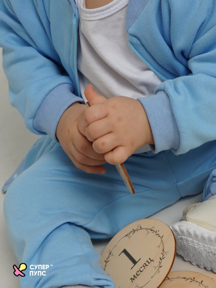 Костюм Супер Пупс кост/двдвухнит/Затейник/голубой - фото 15