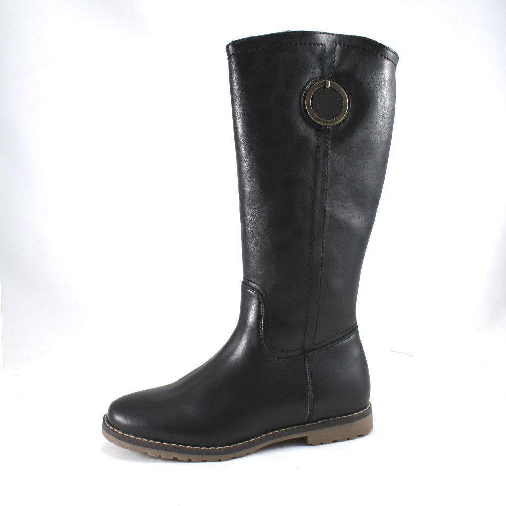 Сапоги Europen 568137/52-02-СВ EUROPEN Сапоги для девочки,черный - фото 1