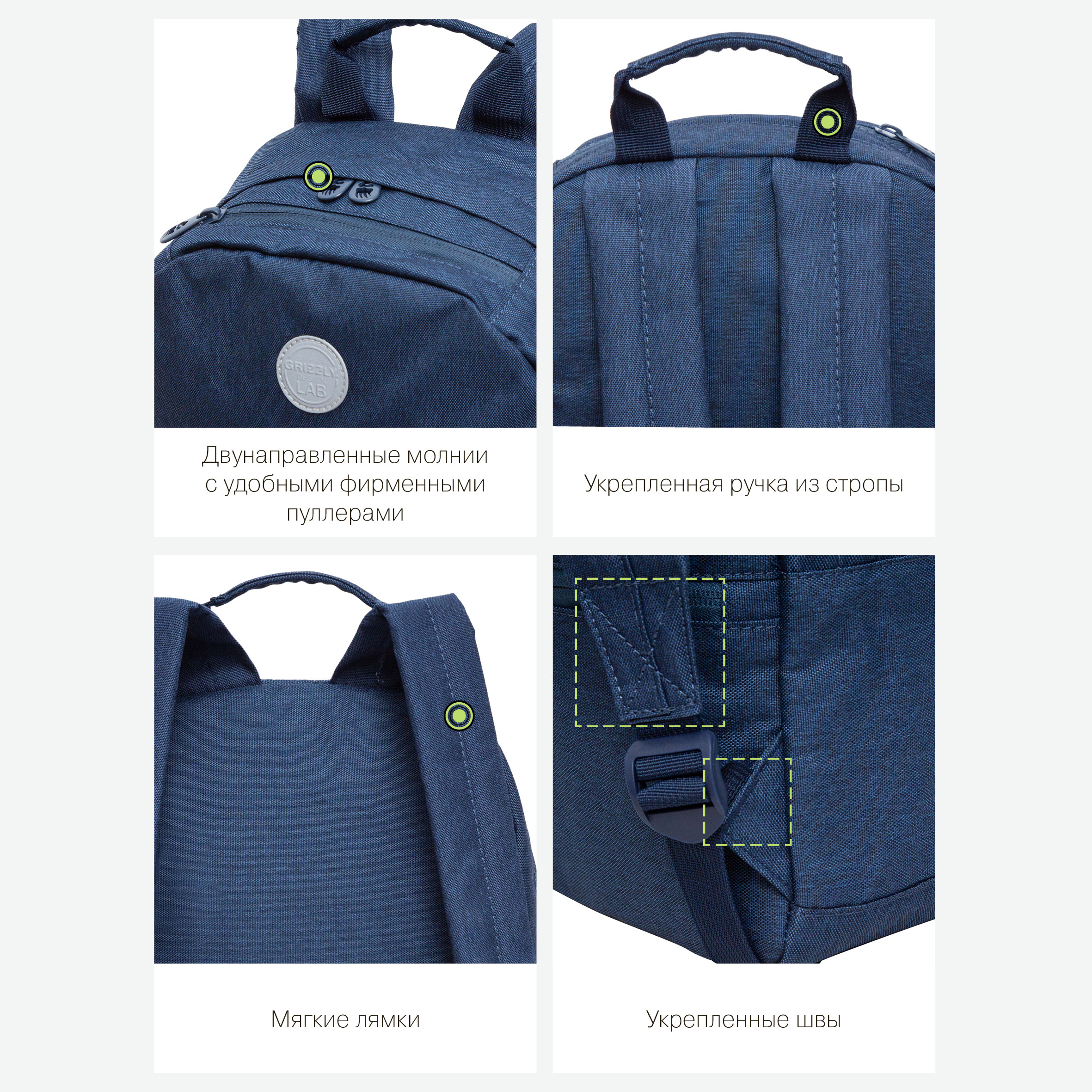 Рюкзак Grizzly для девочки - фото 11