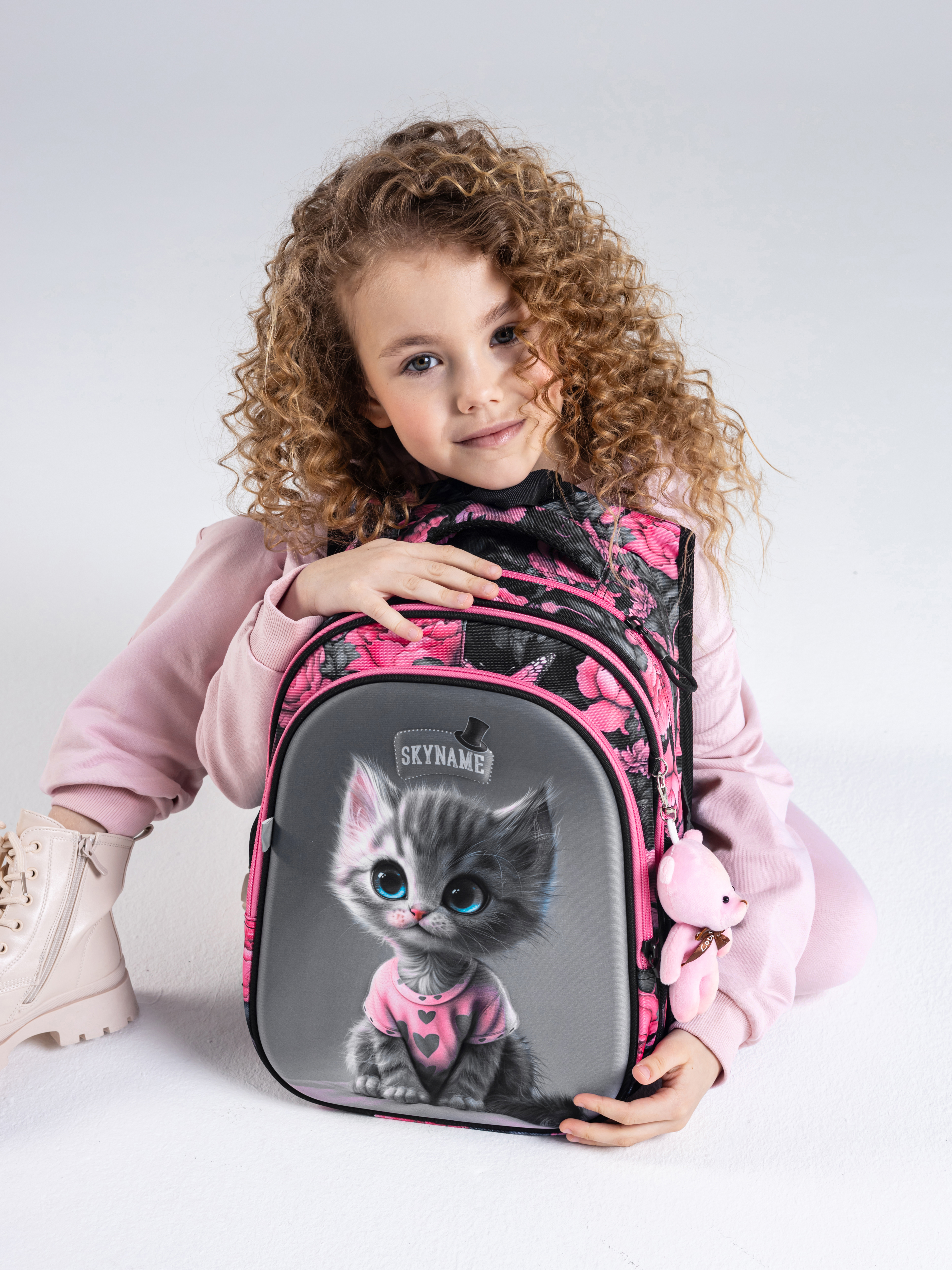 Рюкзак SkyName 1-4 класс, набор 4 в 1 - фото 6