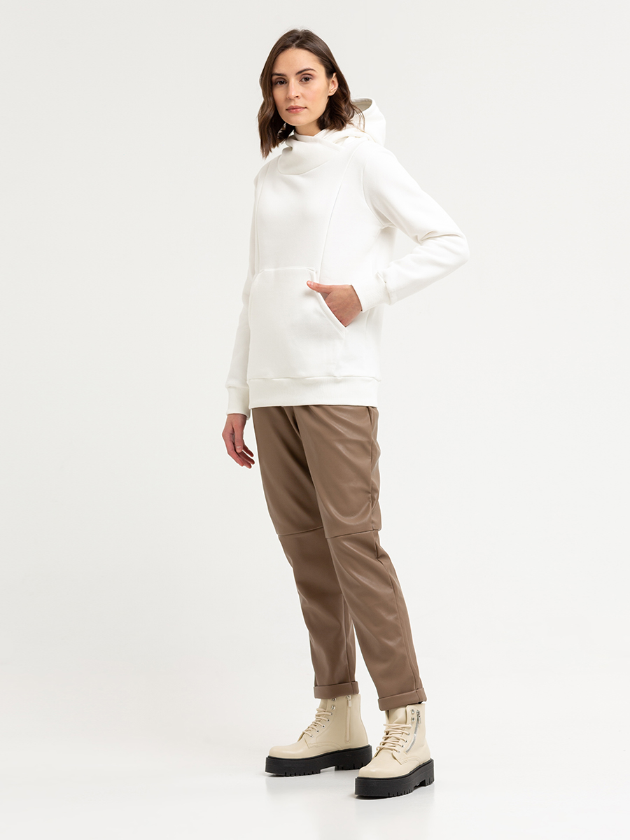 Худи для беременных и кормящих Proud Mom ХОБЛ-0500-экрю - фото 7