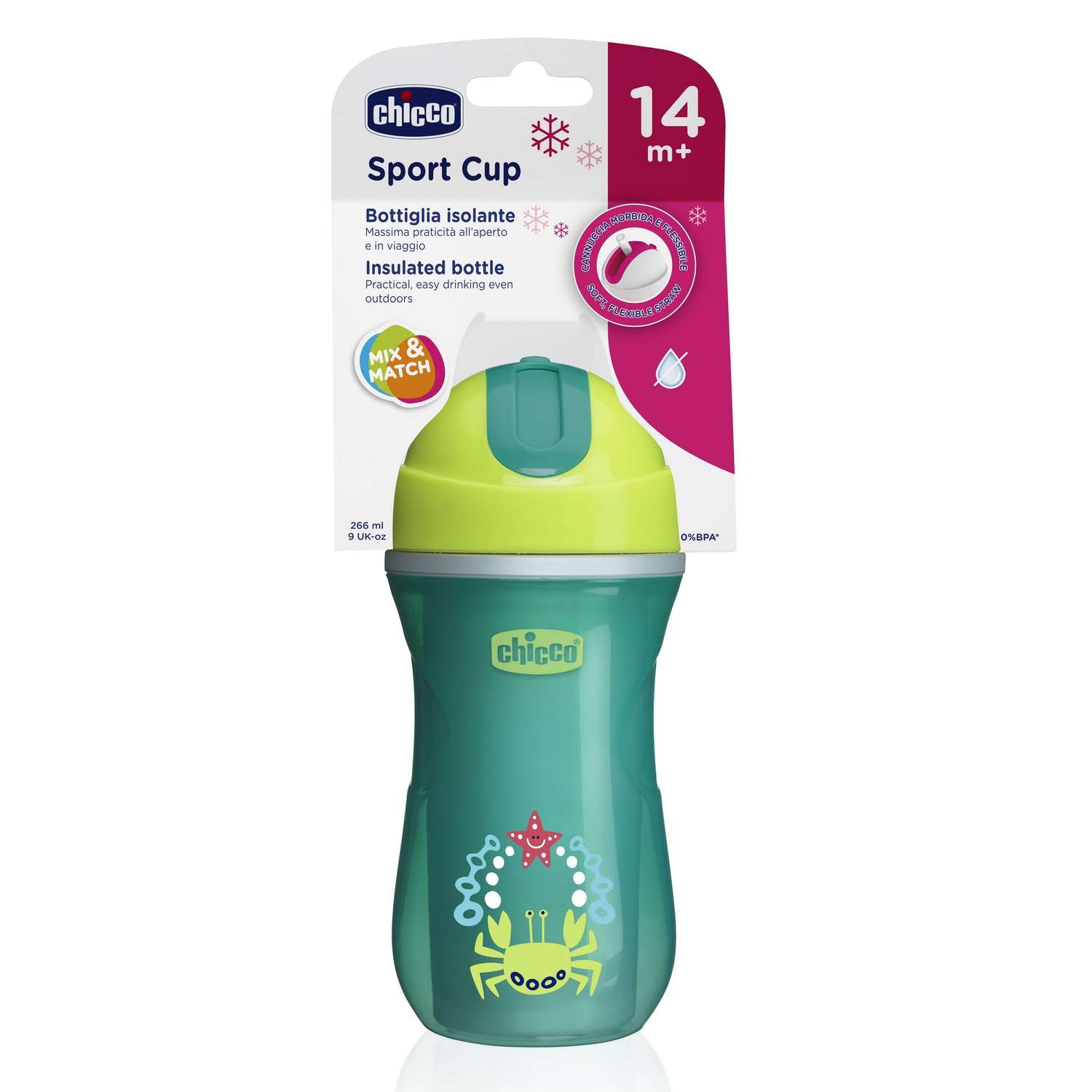 Чашка Chicco Sport Cup 266 мл - фото 5