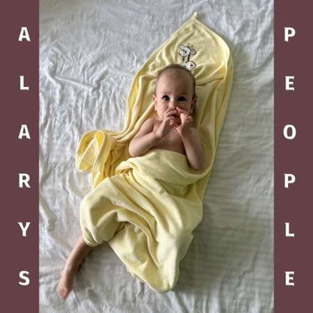 Набор для купания ALARYSPEOPLE пеленка-полотенце с уголком и рукавичка