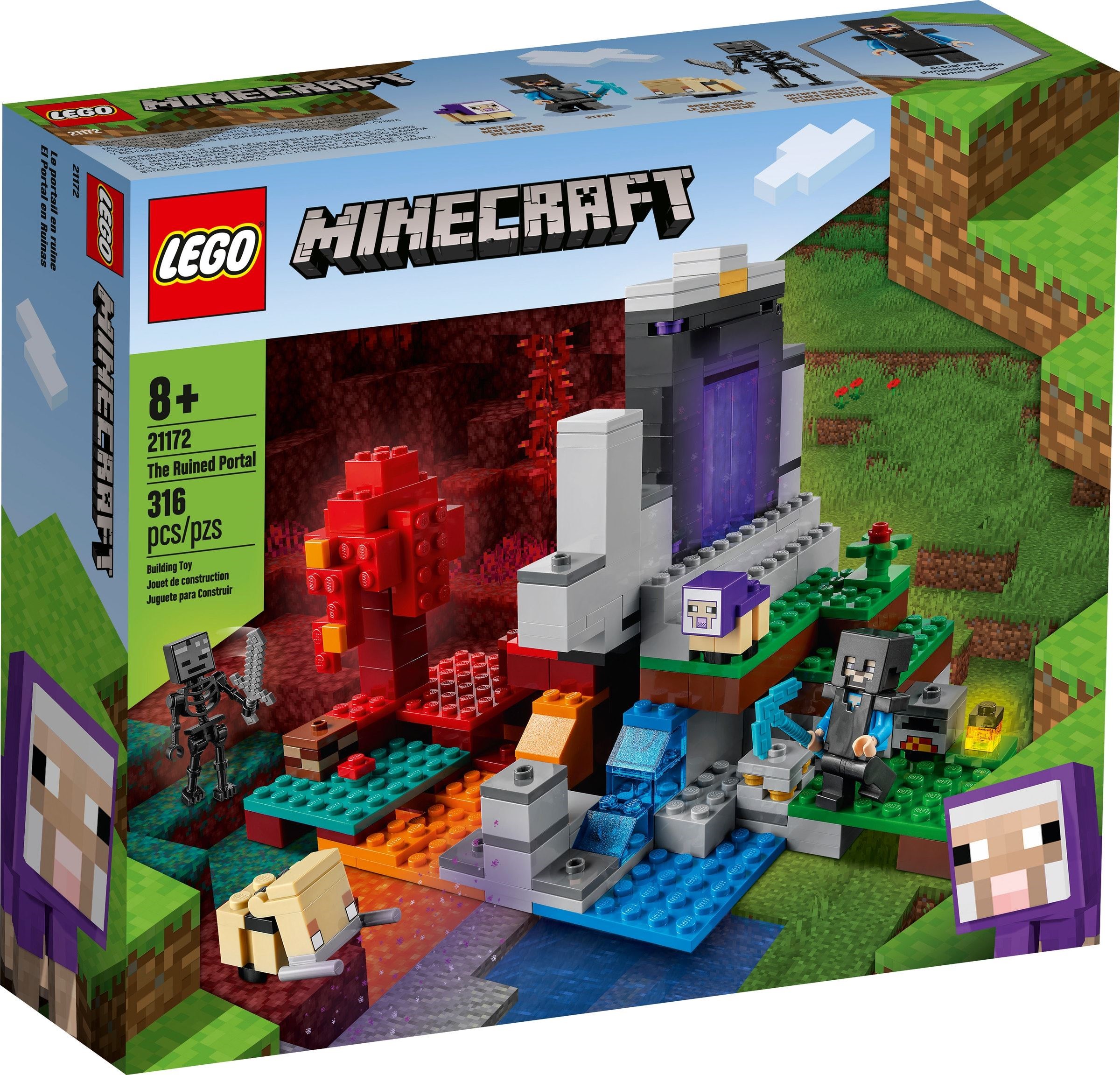 Конструктор LEGO Minecraft 316 дет. - фото 1