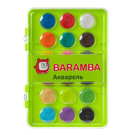 Краски акварель Baramba 18 цв.