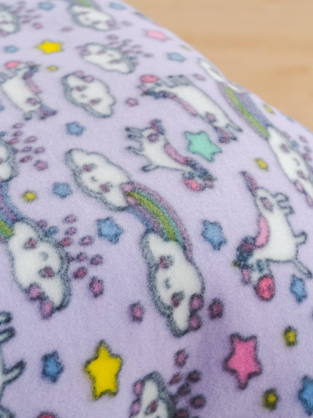 Плед Павлинка Единорожик 150 x 200 см флис - фото 7