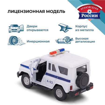 Полицейская машина . УАЗ УАЗ/UAZ 1:34 в ассортименте