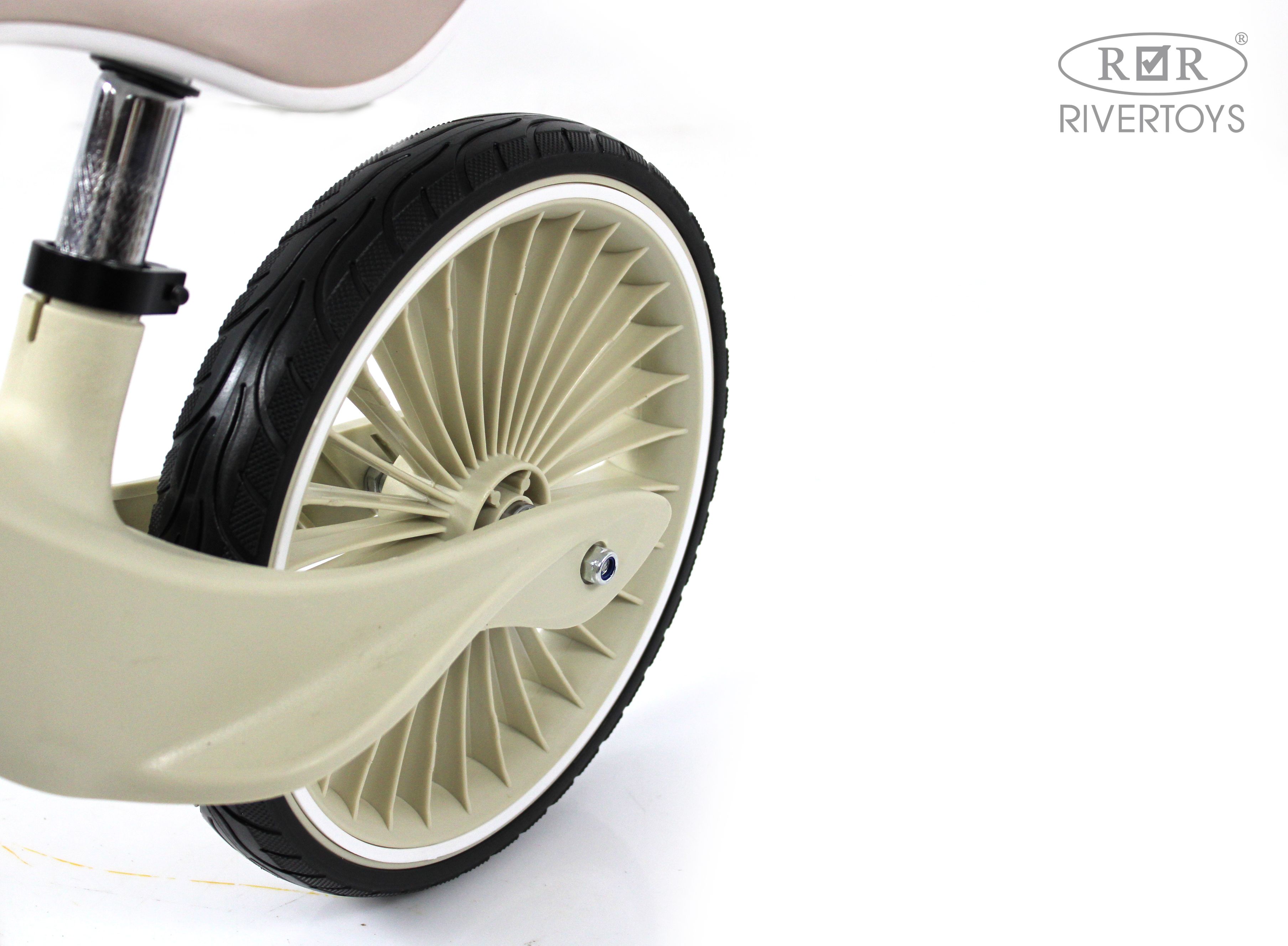 Двухколесный беговел RIVERTOYS 12 дюймов - фото 7