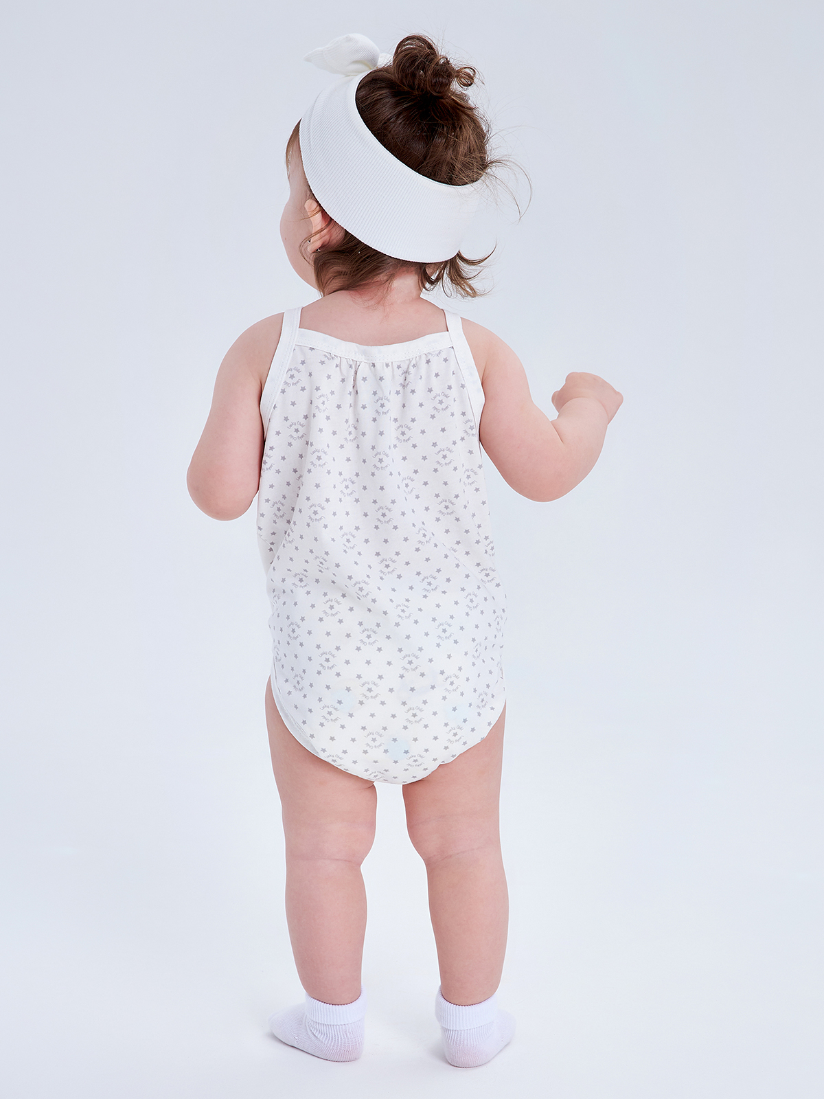 Боди 3 шт Lucky Child 146-19К/сирен/экрю/звезды/0-2 - фото 6
