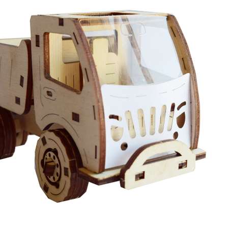 Конструктор HobbyWood Мини-грузовик деревянный